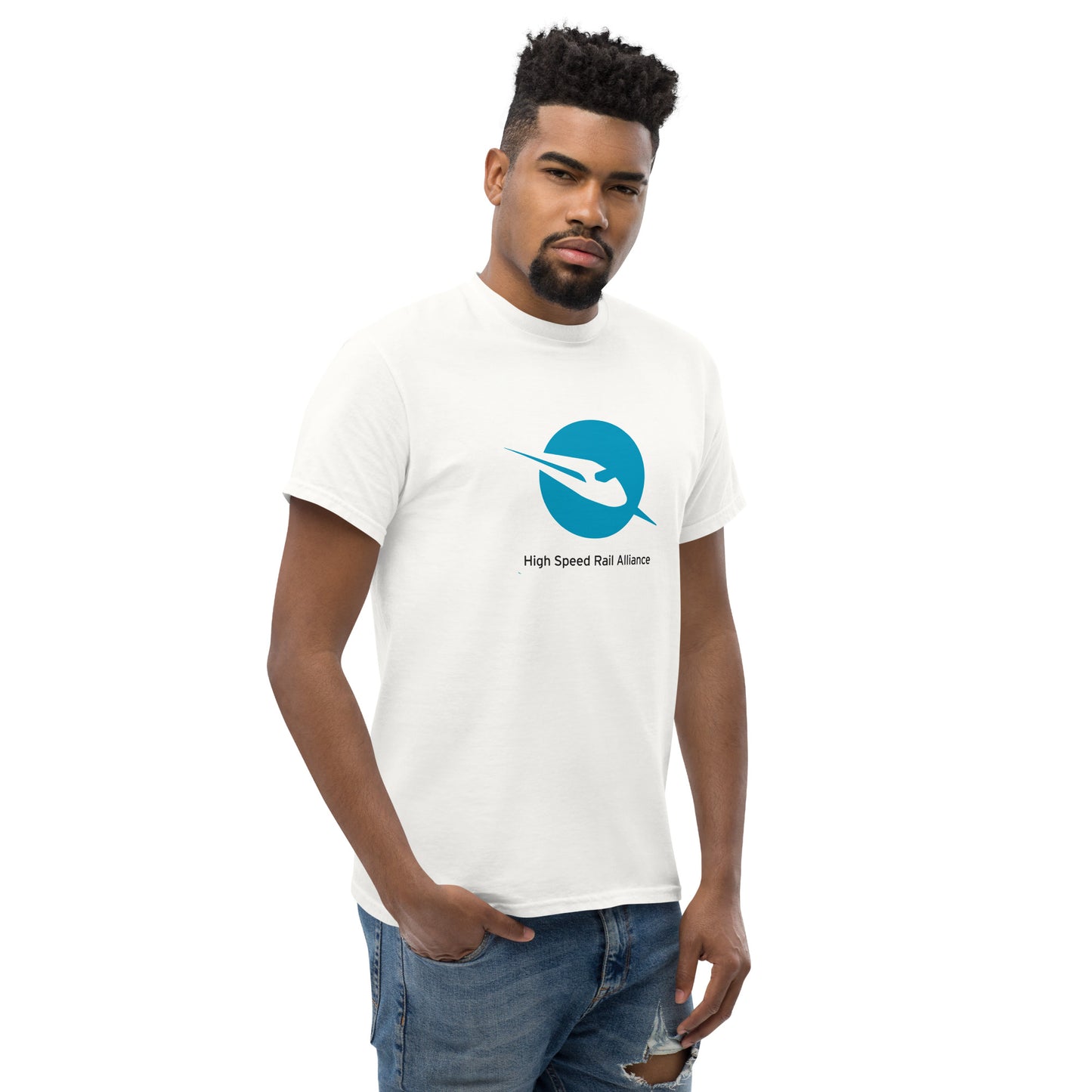 HSRA White Unisex Classic Tee