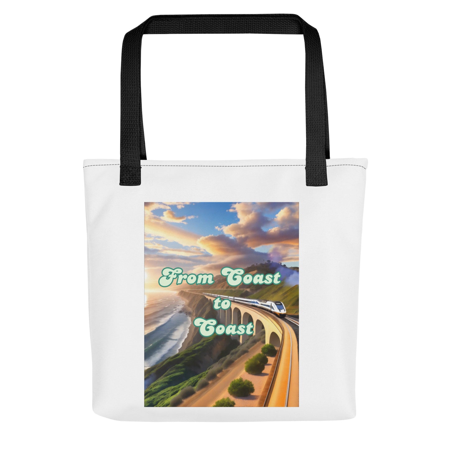 "From Coast to Coast" Tote bag