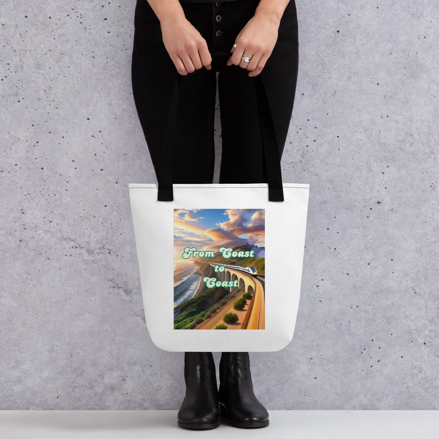 "From Coast to Coast" Tote bag