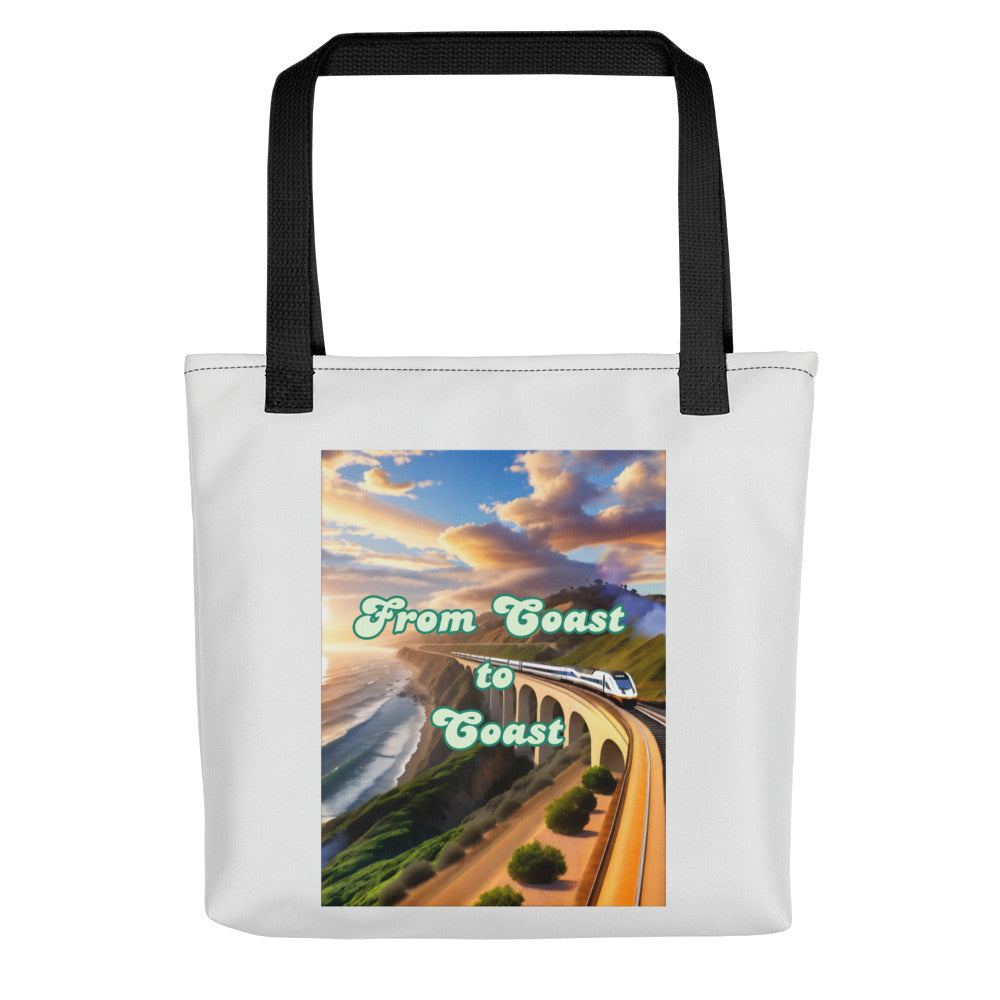 "From Coast to Coast" Tote bag