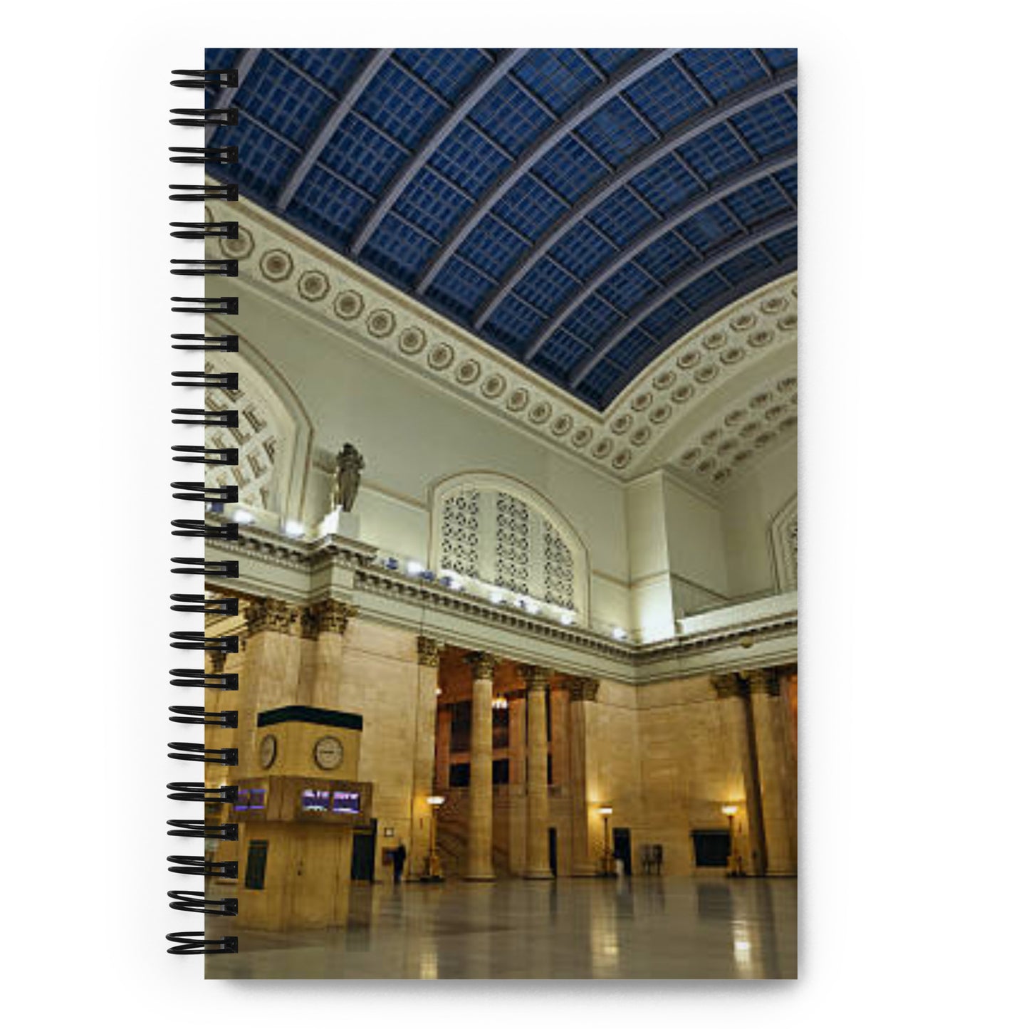 Chicago Union Station Spiral notebook