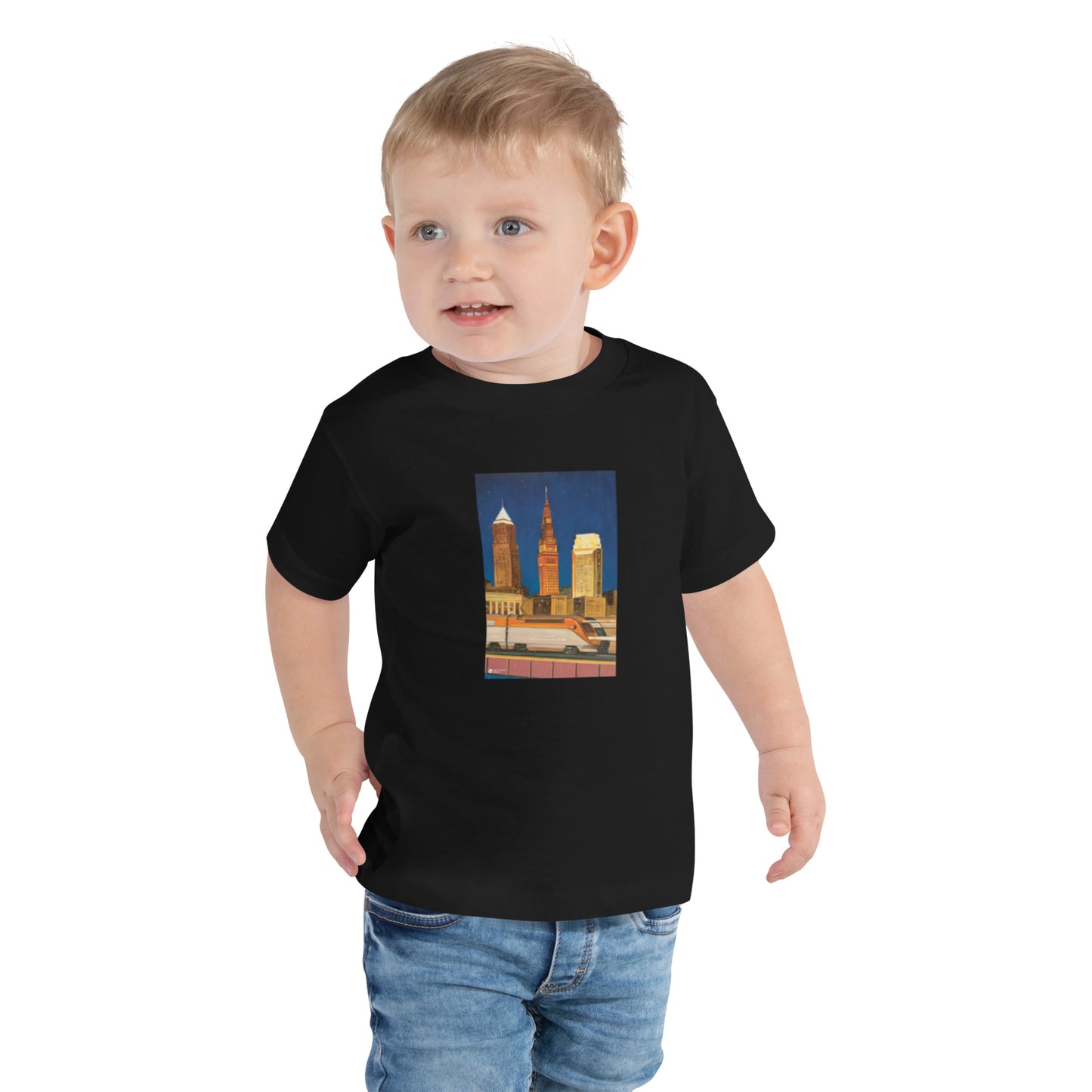 Night Train Toddler Short Sleeve Tee