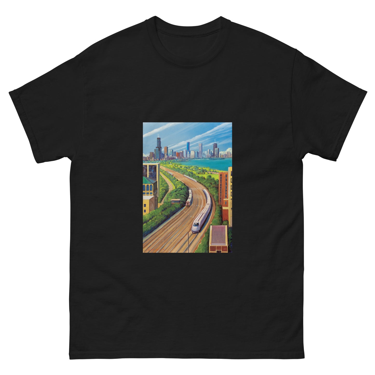 Chicago Skyline Unisex Classic Tee