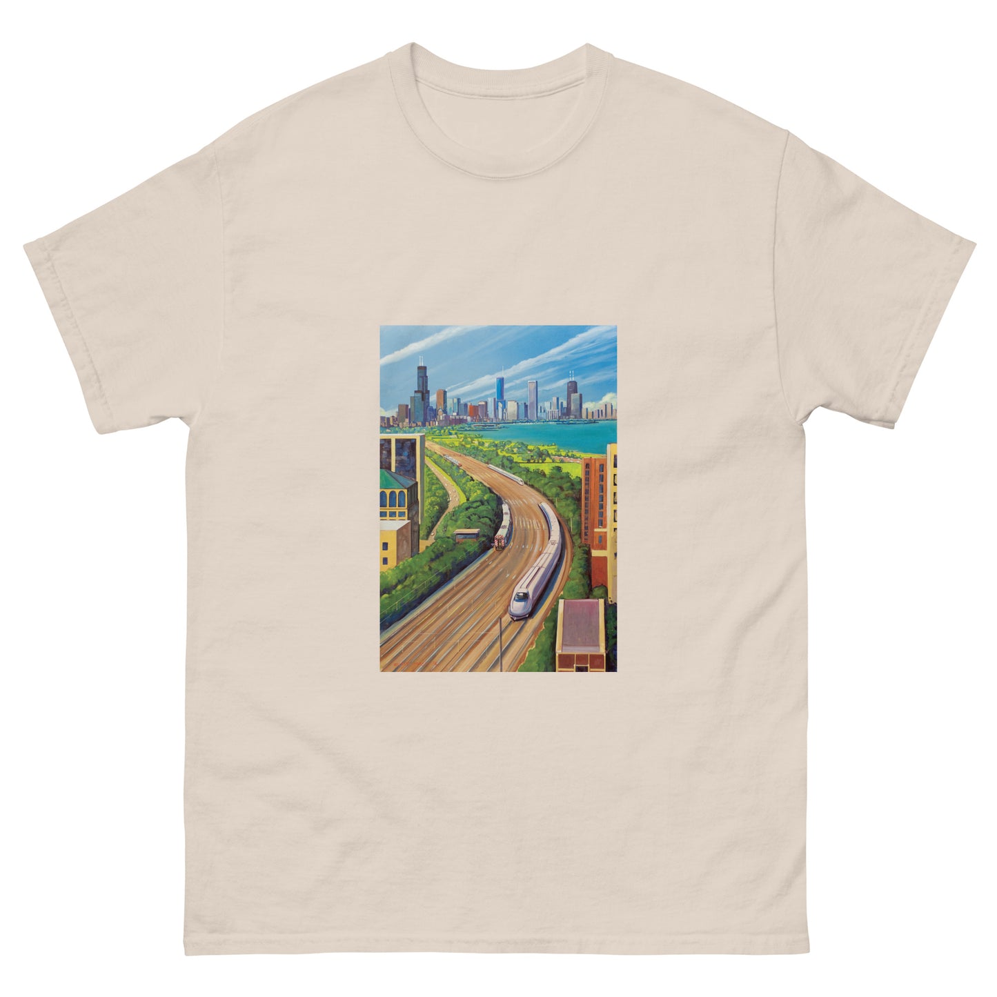 Chicago Skyline Unisex Classic Tee