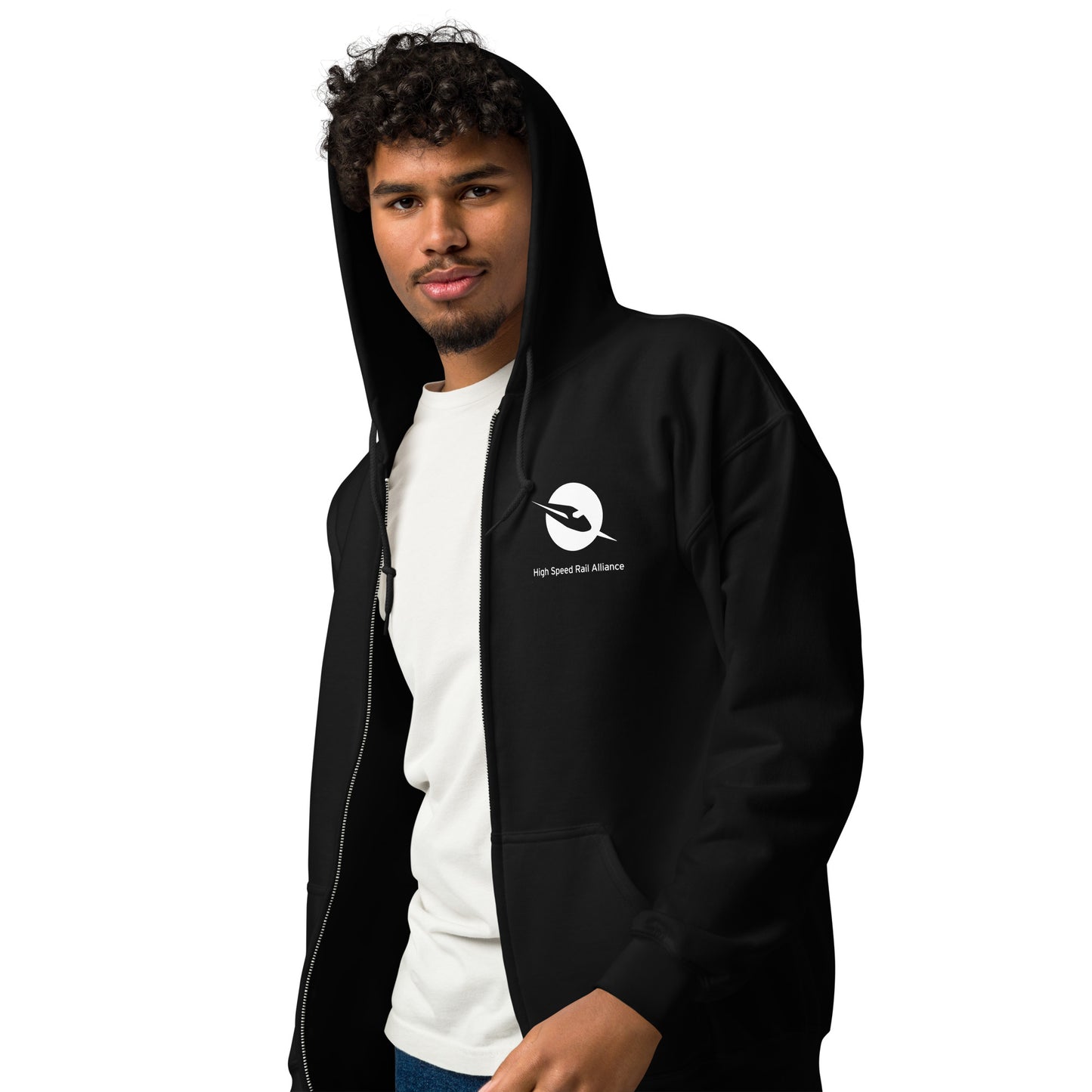 HSRA Embroidered Unisex Zip Hoodie