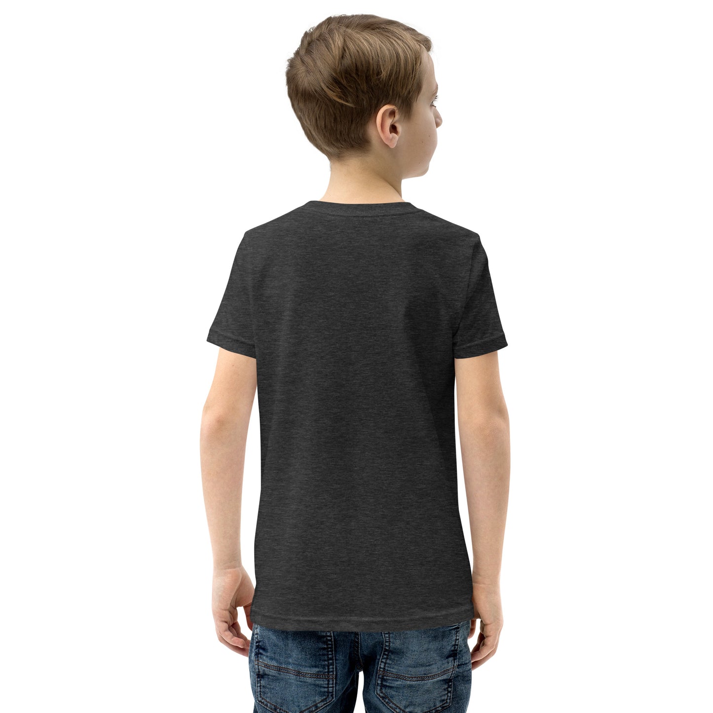 "I ♥ Trains" Youth Short Sleeve T-Shirt